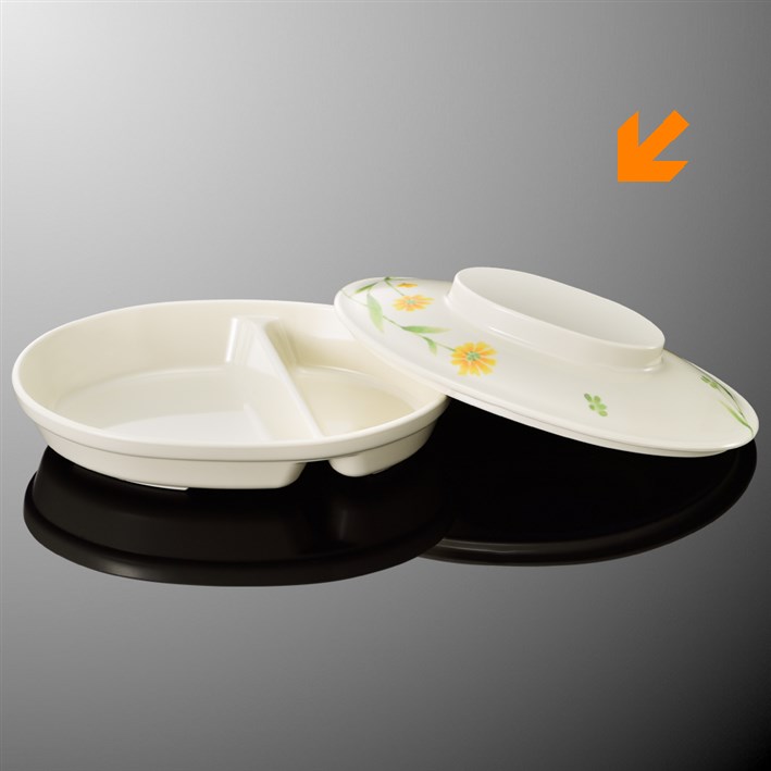 D184CR TPI / 小判仕切皿 蓋 - 国際化工